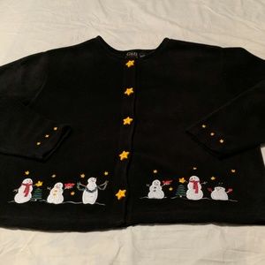 Croft & Barrow fleece cardigan